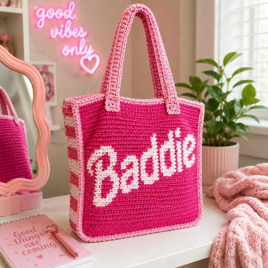 Baddie Barbie Bag Crochet Pattern (Digital Download)