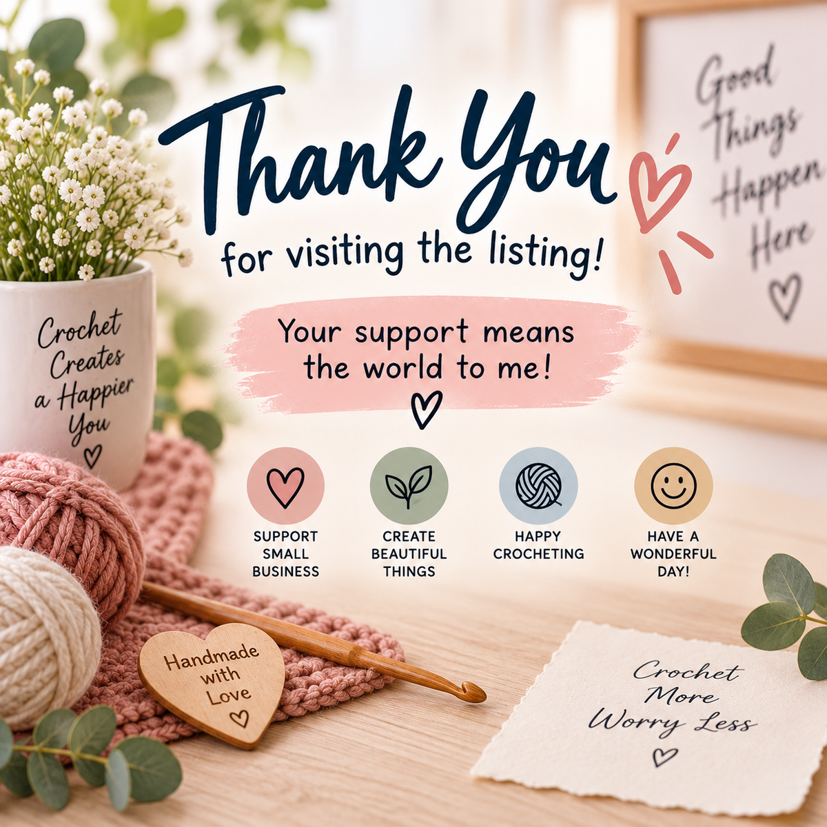 Crochet Bag Pouch Pattern (Digital Download)
