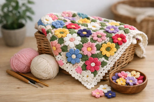 Crochet Flower Blanket Ideas for Every Maker