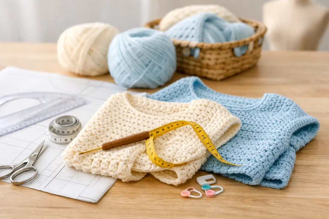 Crochet Pattern Sizing for Better-Fitting Makes