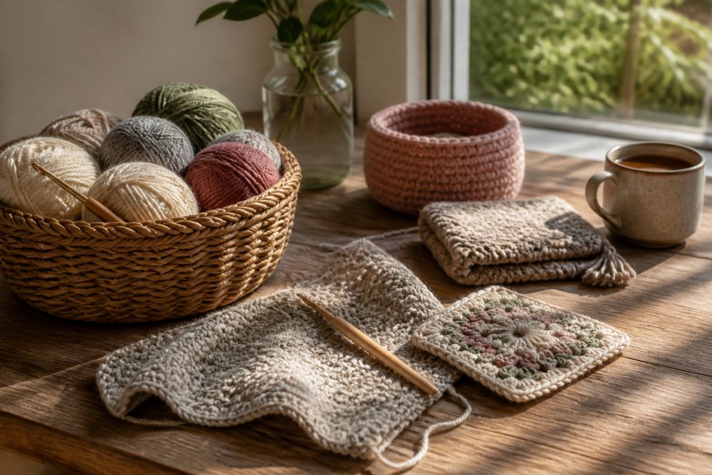 Crochet Projects for Stress Relief: 7 Calming Ideas