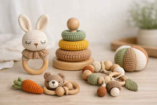 Montessori Crochet Baby Toy Pattern Ideas