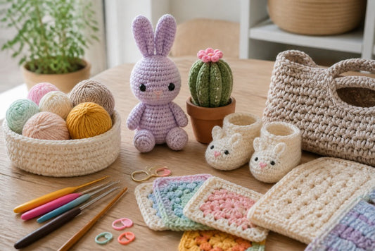 Easy Crochet Patterns for Beginners: 10 Projects to Start With