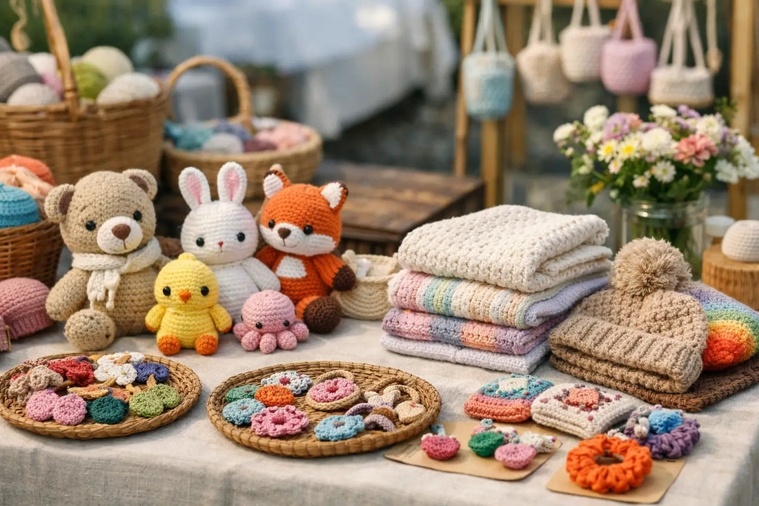12 Best Crochet Projects for Markets That Sell