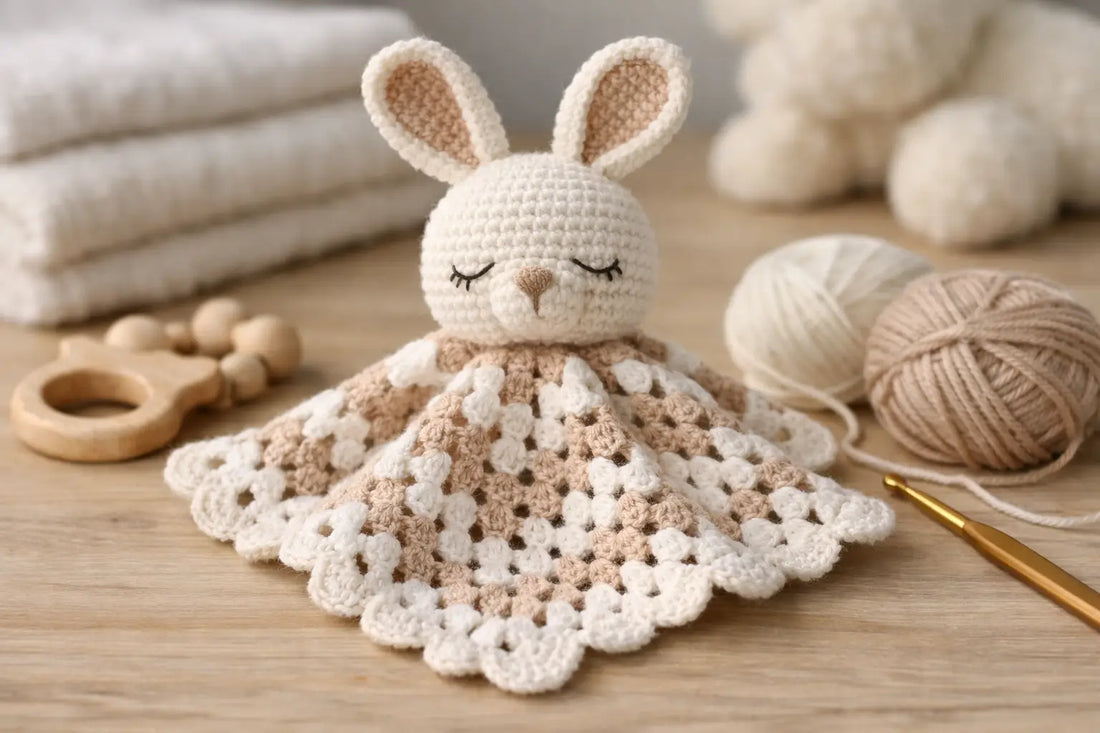 How to Crochet a Security Blanket for Baby