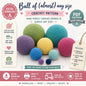 Ball of Almost Any Size Crochet Pattern PDF, Amigurumi Ball Pattern, Crochet Sphere Tutorial, Custom Size Ball Pattern.
