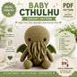 Baby Cthulhu Crochet Pattern (Digital Download)