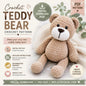 Crochet Teddy Bear Pattern, Amigurumi Plush Toy Tutorial (Digital Download)