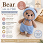 Crochet Bear in Hat Pattern (Digital Download)