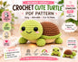 Crochet Cute Turtle Pattern (Digital Download)
