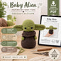Baby Alien Crochet Pattern (Digital Download)