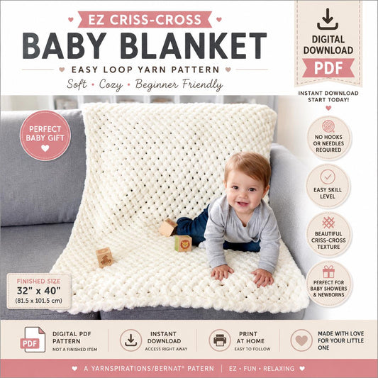 Vintage Vibes Baby Beanie Crochet Pattern (Digital Download)