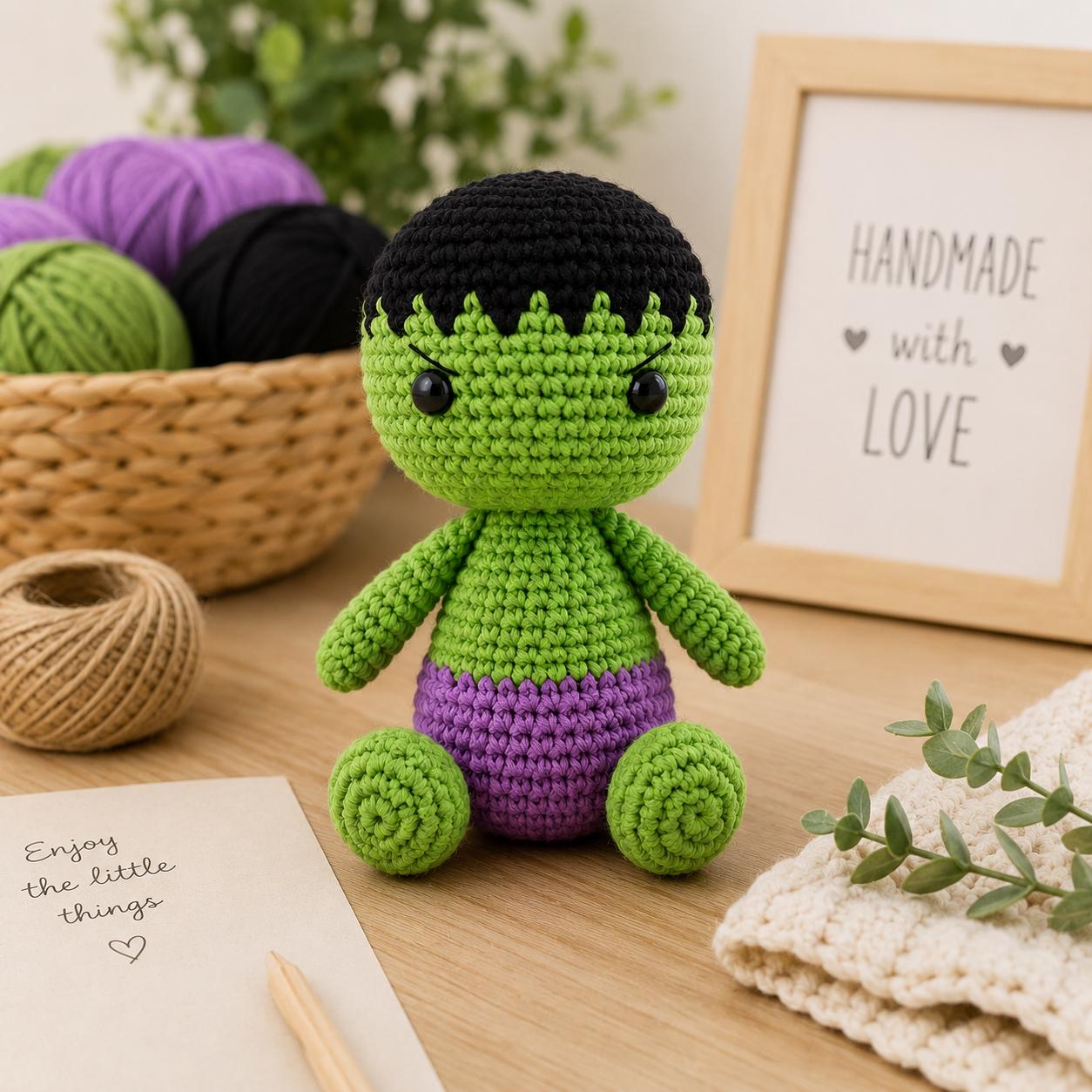 Baby Hulk Crochet Pattern (Digital Download)