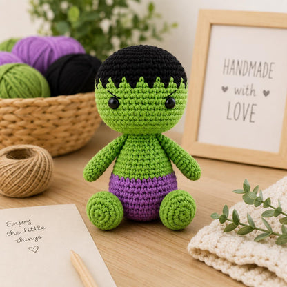 Baby Hulk Crochet Pattern (Digital Download)