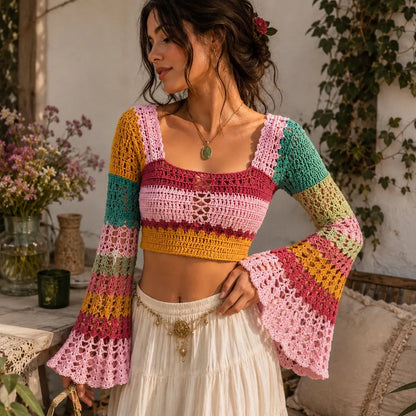 Andromeda Crochet Top Pattern (Digital Download)