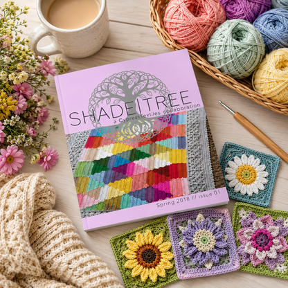 ShadeTree Crochet Blanket Patterns PDF | 5 Blanket Patterns & 4 Floral Granny Squares (Digital Download)