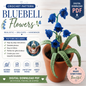 Crochet Bluebell Flowers Pattern (Digital Download)