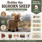 Bobby the Bighorn Sheep Crochet Pattern (Digital Download)