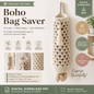 Boho Bag Saver Crochet Pattern (Digital Download)