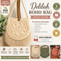 Delilah Boho Bag Crochet Pattern (Digital Download)