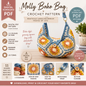 Molly Boho Bag Crochet Pattern (Instant Digital Download)