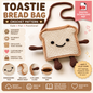 Toastie Bread Bag Crochet Pattern | Cute Toast Crossbody Bag |(Digital Download)