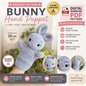 Bunny Hand Puppet Crochet Pattern | Amigurumi Rabbit Puppet | (Digital Download)