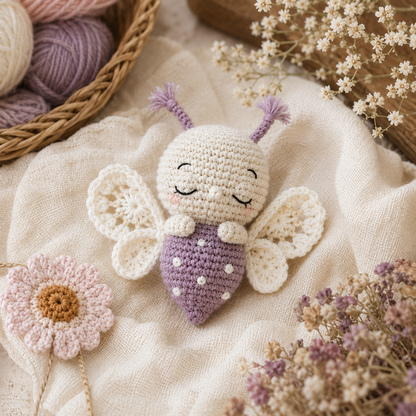 Elvina Delicate Butterfly Crochet Pattern (Cute Crochet Butterfly Digital Download)