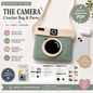 The Camera Crochet Bag & Purse Pattern – Crossbody Bag – (Digital Download)
