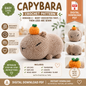 Capybara Crochet Pattern V2 – Amigurumi Plush with Tangerine | (Digital Download)