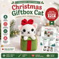 Christmas Giftbox Cat Crochet Pattern (Digital Download)