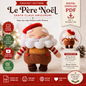 Le Père Noël Santa Claus Crochet Pattern (Digital Download)
