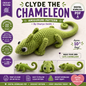 Clyde the Chameleon Amigurumi Crochet Pattern (Digital Download)