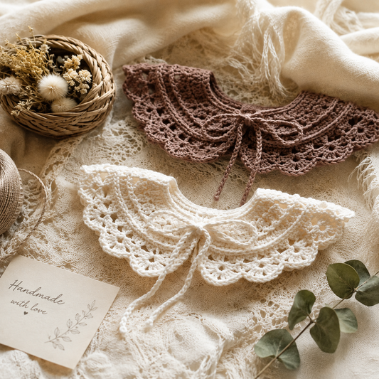 Lovely Collar Crochet Pattern, 3 Sizes | (Instant Digital Download)