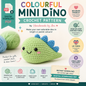 Colourful Mini Dino Crochet Pattern (Digital Download)