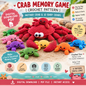 Crab Memory Game Crochet Pattern (Beginner Friendly Digital Download)
