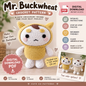 Mr. Buckwheat Crochet Pattern PDF | Cute Amigurumi Doll Pattern | (Digital Download)