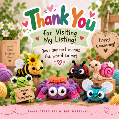 Cutie Crowlies Crochet Pattern Collection (Digital Download)