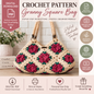 Granny Square Crochet Bag Pattern (Digital Download)
