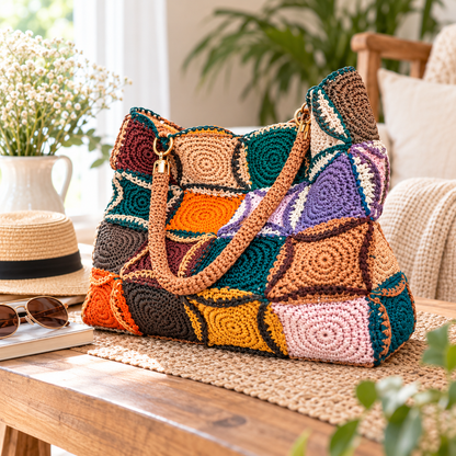 Crochet Big Bag Pattern (Digital Download)