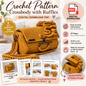 Crossbody with Ruffles Crochet Pattern (Digital Download)