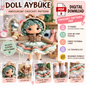 Doll Aybüke Amigurumi Crochet Pattern (Digital Download)