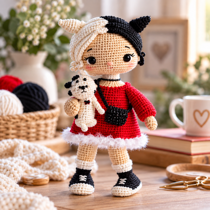 Doll Cruella Crochet Pattern (Digital Download)