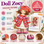 Doll Zoey Crochet Pattern (Digital Download)