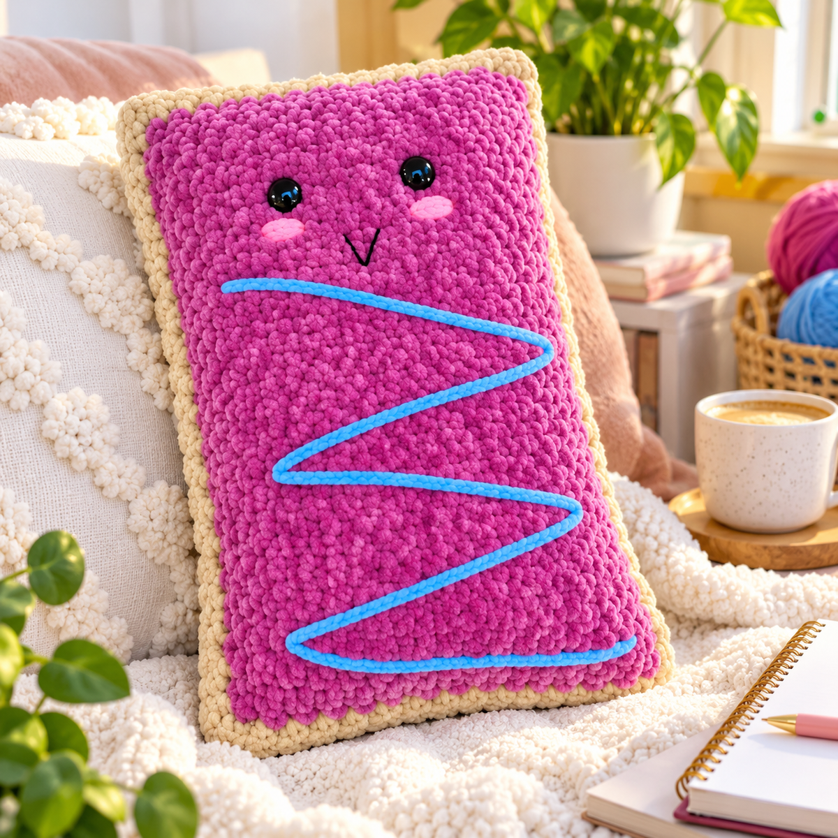 Crochet PopTart Pattern (Digital Download)