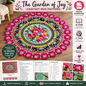 The Garden of Joy Crochet Rug Pattern (Digital Download)